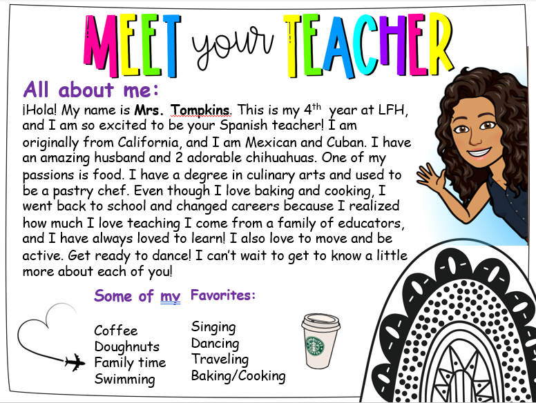 All about the teacher